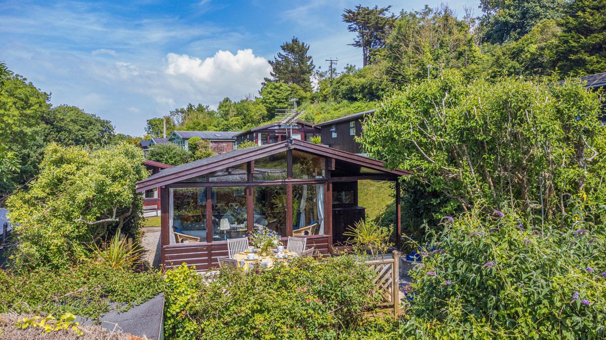 Scandinavian Style Lodge In Rock Wadebridge Exteriör bild